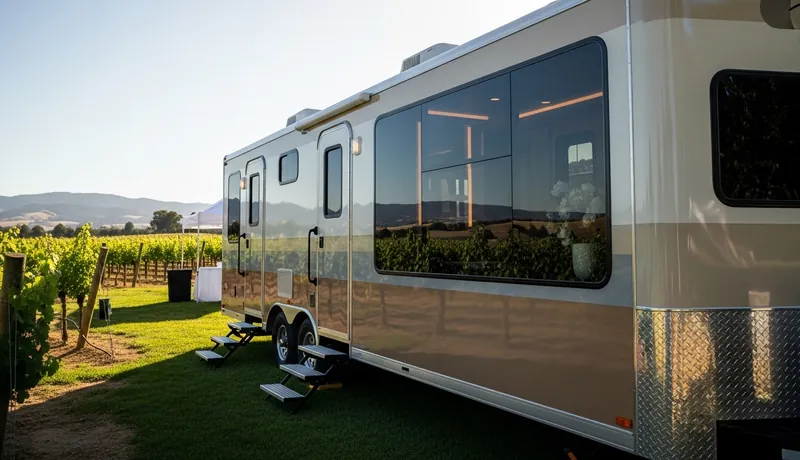 Luxury Restroom Trailer Rental Charlotte NC